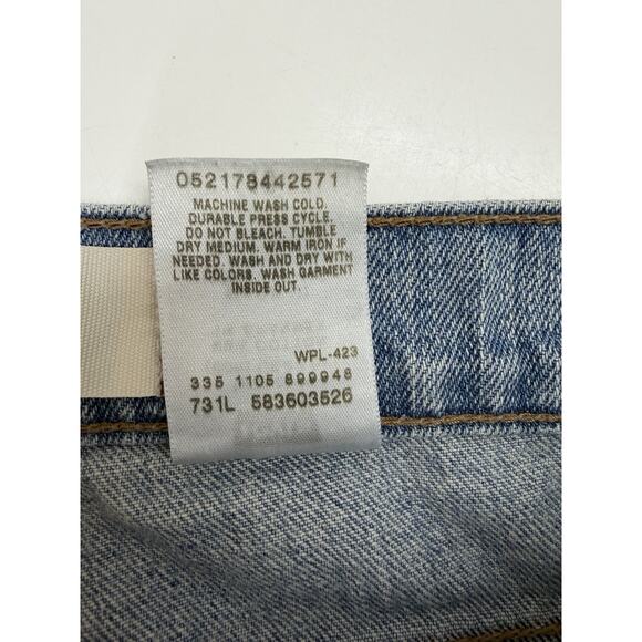 Levis Womens Capris Size 10 Cut Offs 515 Denim - Picture 5 of 11